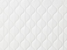 Quilted Solid White
