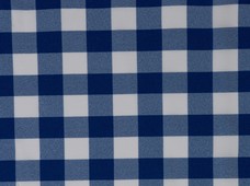 Table Checks Royal Blue